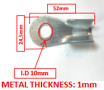 BATTERY CABLE LUG UNIVERSAL